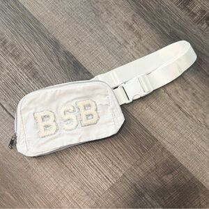 White Backstreet Boys Belt Bag | BSB Patch | Las Vegas Sphere